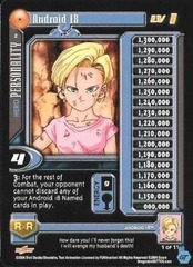 Android 18 (Level 1) - 2 - Unlimited Edition - Flat Foil
