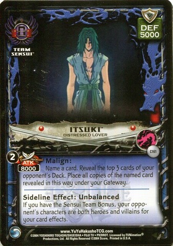 Itsuki, Distressed Lover - C161 - Unlimited Edition