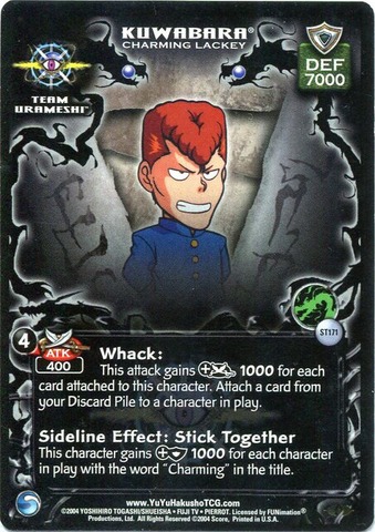 Kuwabara, Charming Lackey - ST171 - Unlimited Edition