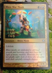 Rhox War Monk - Foil Signed
