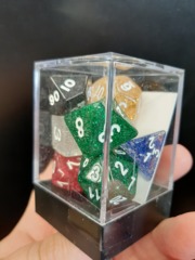 Assorted Glitter 7 Piece Set