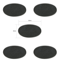 Citadel 60 x 35mm Oval Bases