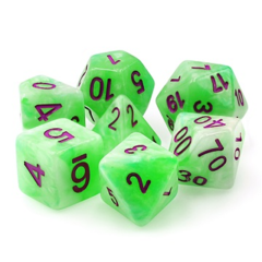 TMG Dice Sylvan Glade (Green Pearl)