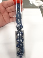 Speckled Elemental Stealth 10 Piece Dice Set
