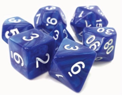 TMG Dice Sigil of Faith (Blue Pearl)