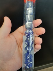 Blue Glitter 10 Piece Set