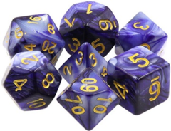 TMG Dice Sorcerous Storm (Purple/White Fusion)