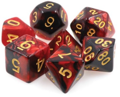 TMG Dice Corruption (Black/Red Fusion)