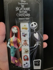 Disney Dice: 6pc The Nightmare Before Christmas 6d6