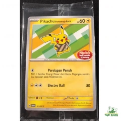 Pikachu Berkemeja Batik Green V1 Promo 101/SV-P