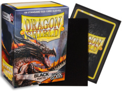 Dragon Shield Matte Non-Glare Sleeves - Black