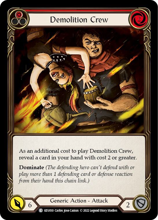 Demolition Crew (Red) - UZU010