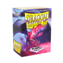 Dragon Shield Box of 100 in Matte Purple