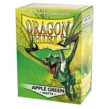 Dragon Shield Box of 100 in Matte Apple Green