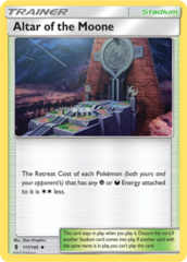 Altar of the Moone - 117/145 - Uncommon - Reverse Holo