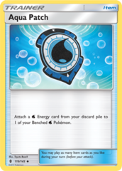 Aqua Patch - 119/145 - Uncommon - Reverse Holo