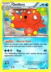 Octillery - 33/162 - Non Holo Rare - Battle Arena Deck: Keldeo EX vs Rayquaza EX