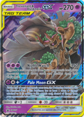 Trevenant & Dusknoir GX - SM217 - SM Black Star Promo Oversized Promo