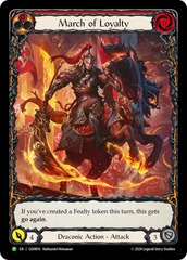 March of Loyalty (Red) - GEM Pack 1- Rainbow Foil