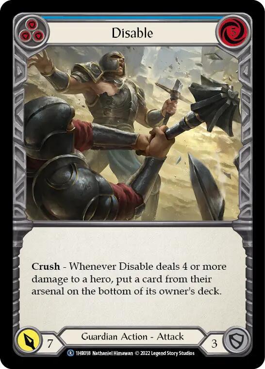 Disable (Blue) - 1HB018