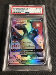 Pokemon Hidden Fates Shiny Charizard GX PSA 8