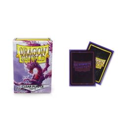 Dragon Shield Sleeves : Matte Clear Purple