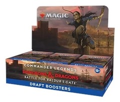 Commander Legends: Battle for Baldur's Gate - Draft Booster Box (FRENCH)