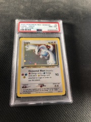 Pokemon Neo Genesis Lugia First Edition PSA 8