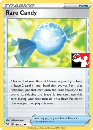 Rare Candy - 180/202 - Uncommon Holo