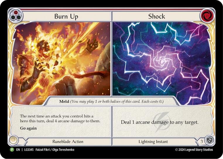 Burn Up // Shock - LGS345
