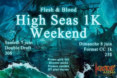 High seas 1k Weekend - Samedi 7 juin - Double Draft