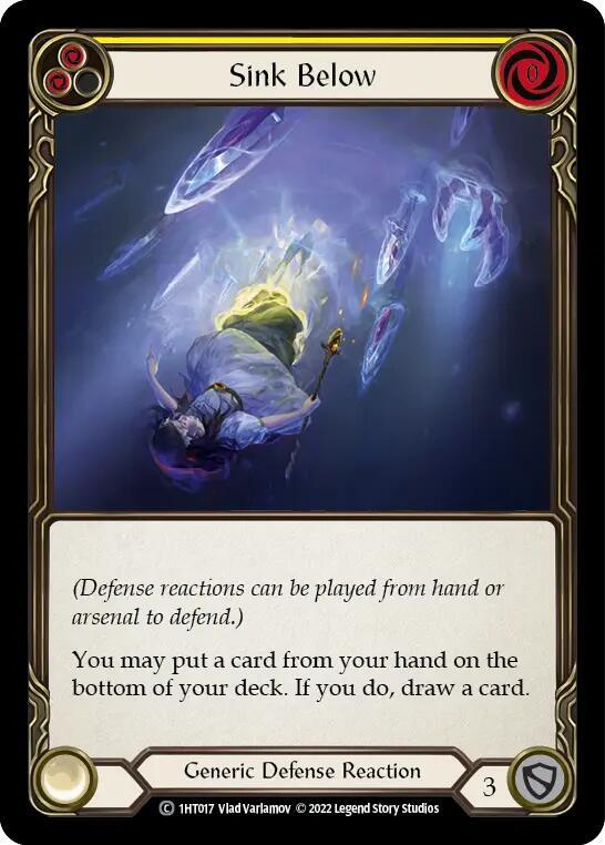 Sink Below (Yellow) - 1HT017