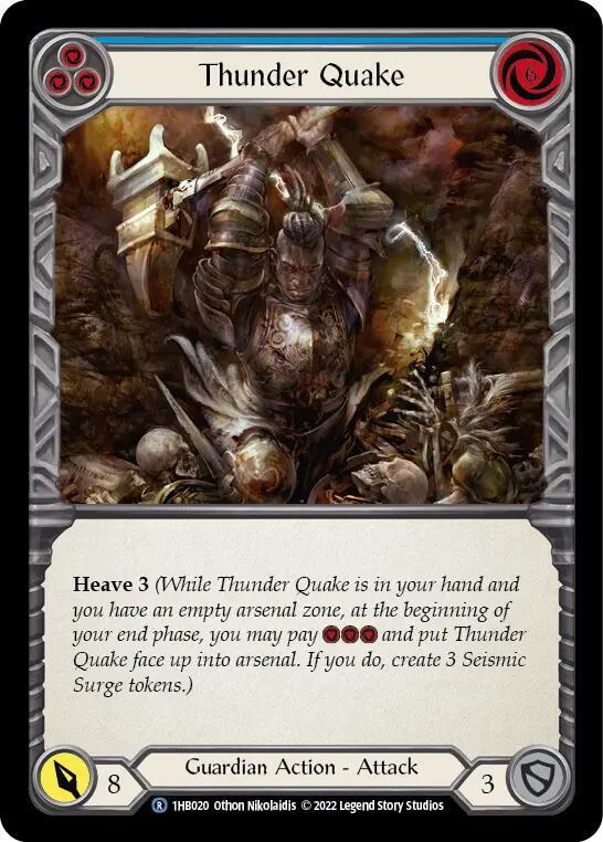Thunder Quake (Blue) - 1HB020