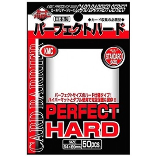 KMC Perfect Hard sleeves  50ct