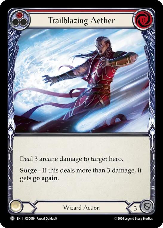 Trailblazing Aether (Red) - OSC019