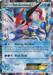 Ash-Greninja EX - XY133 - XY Black Star Promo Oversized Promo