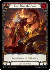 Rake Over the Coals (Red) - GEM019 - Rainbow Foil