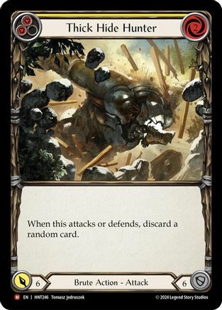 Thick Hide Hunter - Rainbow Foil