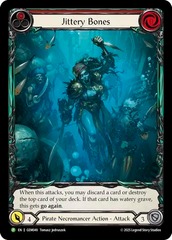 Jittery Bones (Red) - GEM049 - Rainbow foil