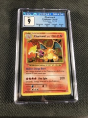 Pokemon Evolutions  Charizard Holo CGC 9