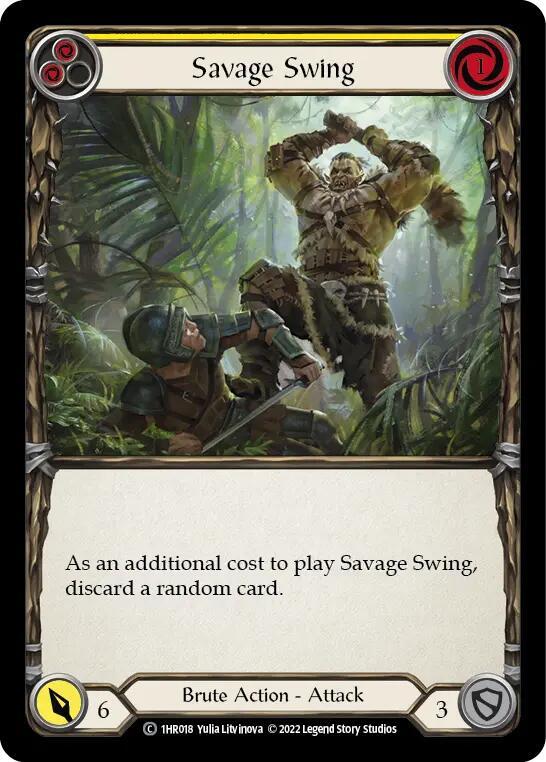 Savage Swing (Yellow) - 1HR018