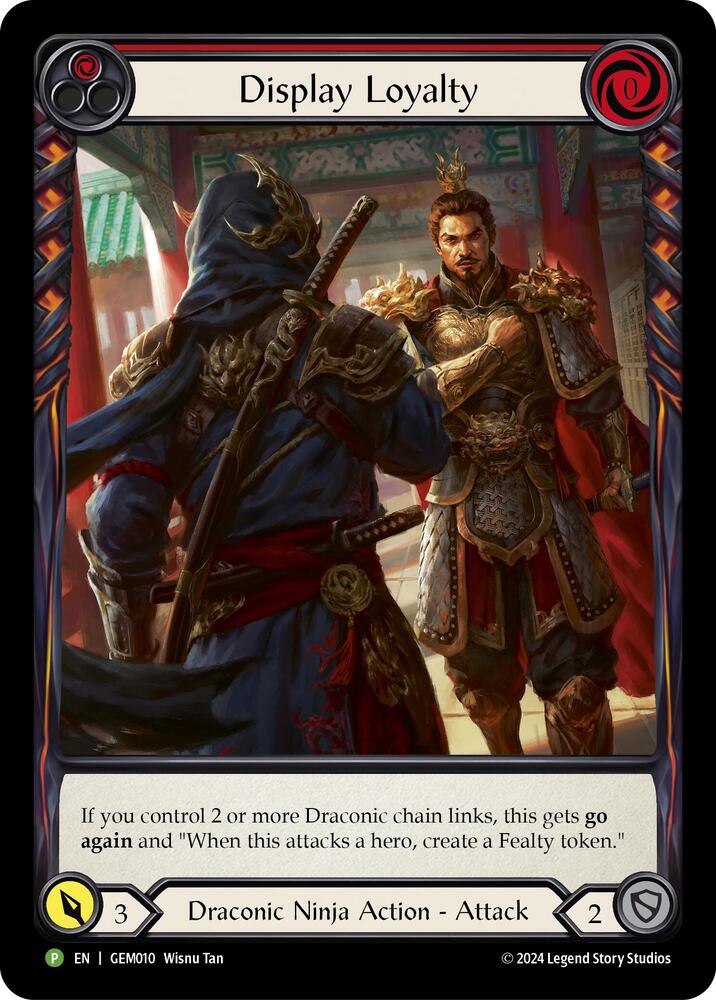 Display Loyalty (Red) - GEM010
