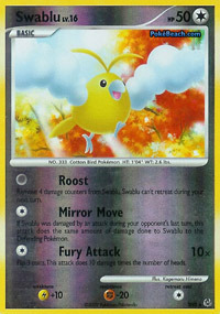 Swablu - SH5 - Rare - Reverse Holo