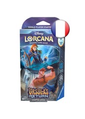 Disney Lorcana: Ursula's Return Sapphire and Steel Starter Deck (français)