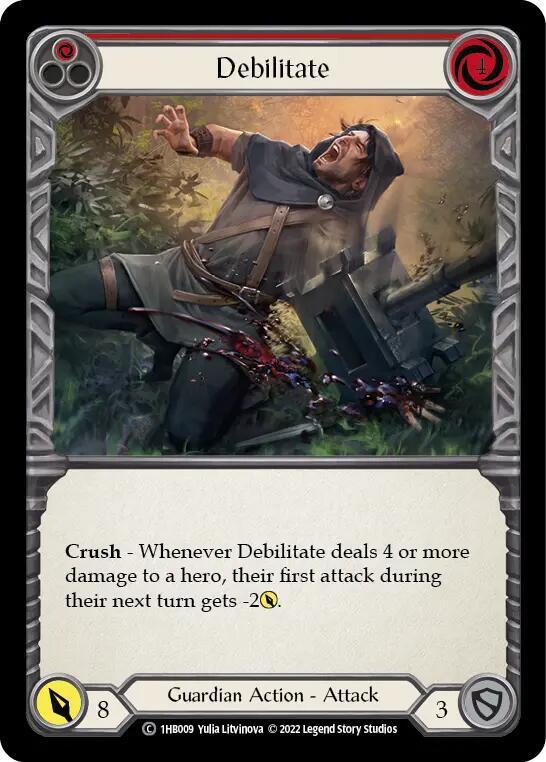 Debilitate (Red) - 1HB009
