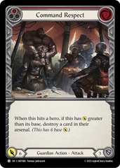Command Respect (Red) - BET008