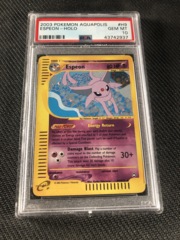 Pokemon Aquapolis Espeon Holo PSA 10