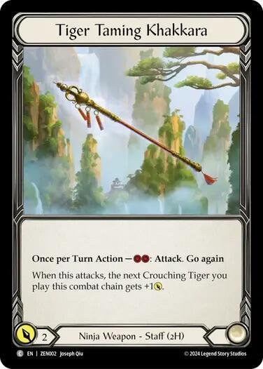 Tiger Taming Khakkara - ZEN002
