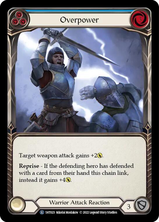Overpower (Blue) - 1HT023