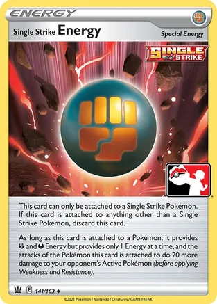 Single Strike Energy - 141/163 - Uncommon Holo